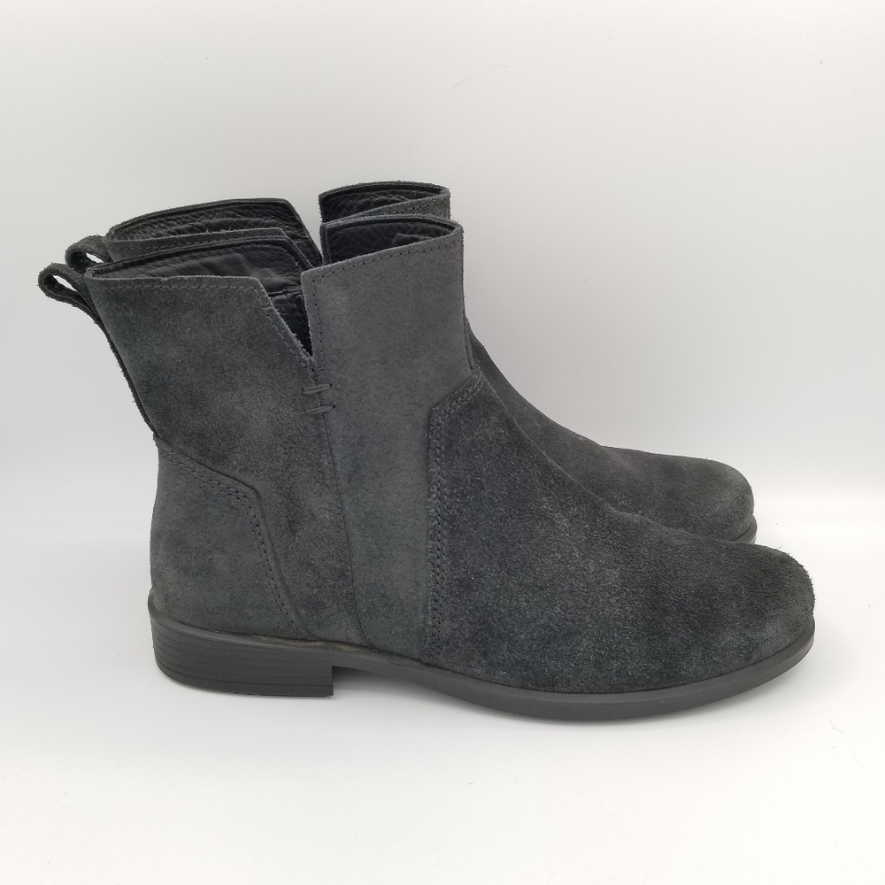 Ecco Touch 15 Pull On Nubuck Womens Chelsea Boots Black Size 10.5